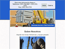 Tablet Screenshot of esmogruas.net